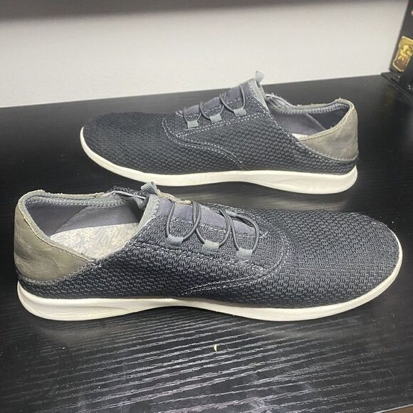 Olukai Alapa Li Shoes Mens 9.5 Gray Slip On Elastic Laces Mesh Sneakers - Picture 6 of 9